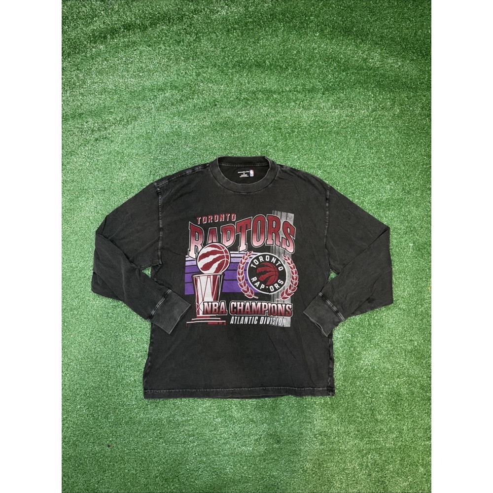 Abercrombie‎ & Fitch Toronto Raptors Champions Graphic Tee Men Small Oversized